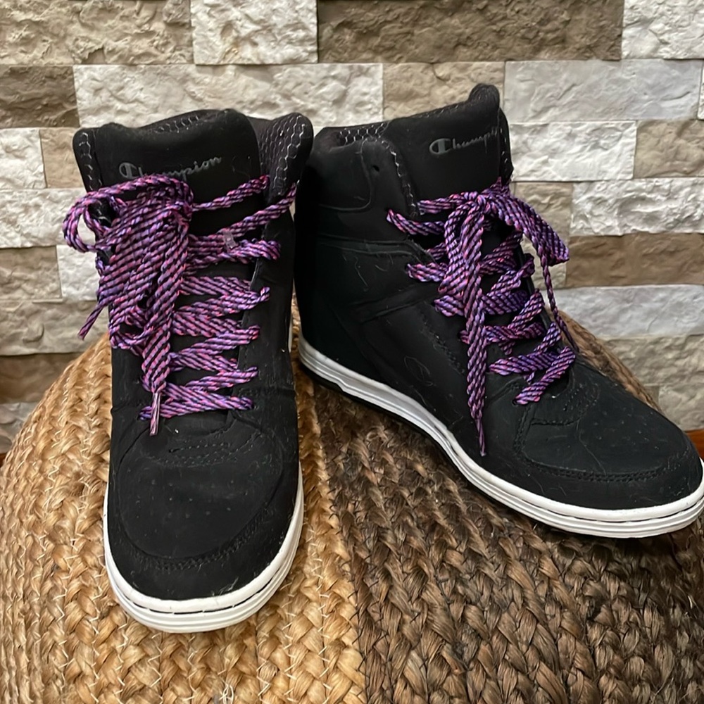 CHAMPION Wedge Heel Sneakers Women’s Sz. 7